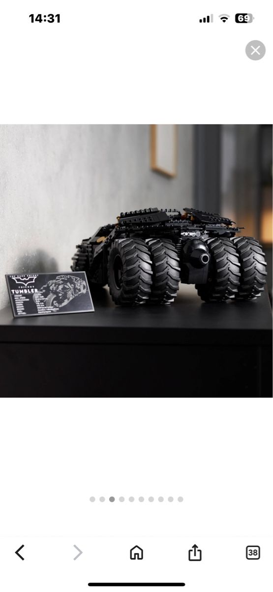 Lego Kit di costruzioni: Lego 76240 Batmobile – Usato da Saanen venduto da SoniaMichaela 1