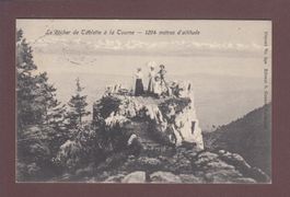 Tablette de LA TOURNE - Le Rocher - 1903