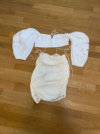 NEU Sommerset Zara Weiss Crop Top Grösse XS/S