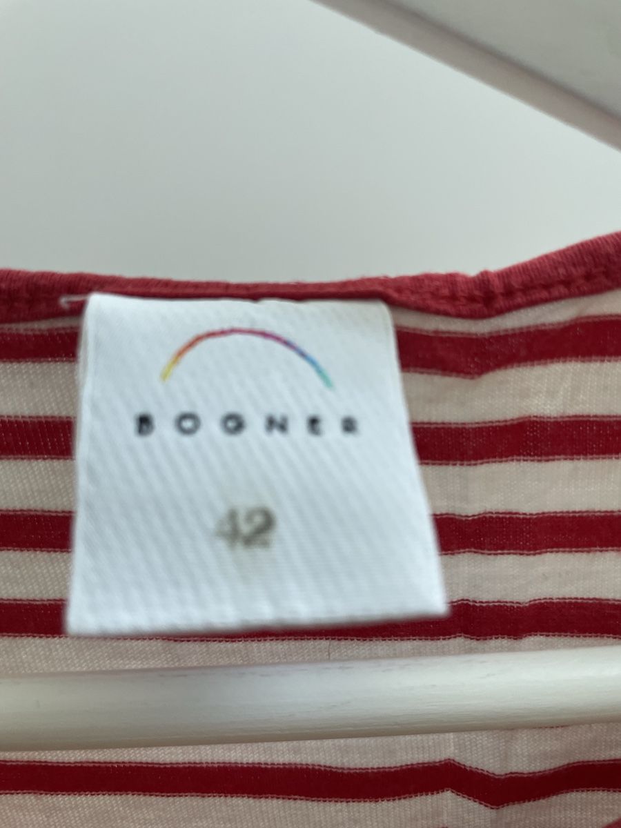 Bogner T-shirt: Bogner Shirt, Rot-Weiss gestreift, Gr. 42 – Usato da Aristau venduto da cherry-berry 2