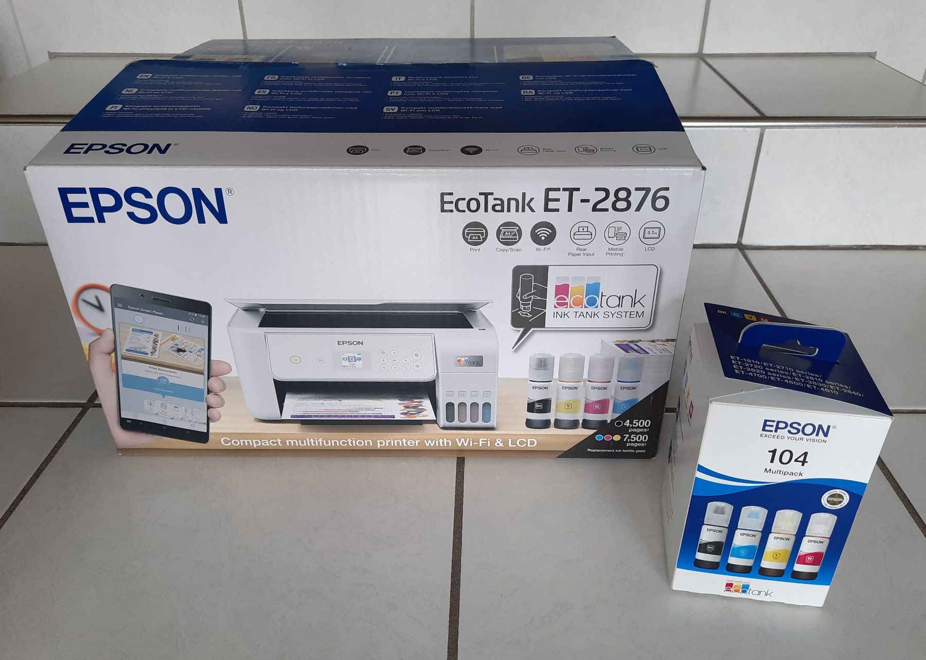 Epson Stampanti: Tintenstrahldrucker inkl. Multipack Original Nachfülltinten – Usato da Illnau venduto da Flomi75