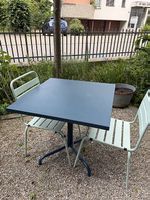 Giardimo LAB Retro Gartenset  Tisch mit 2 Stühlen
