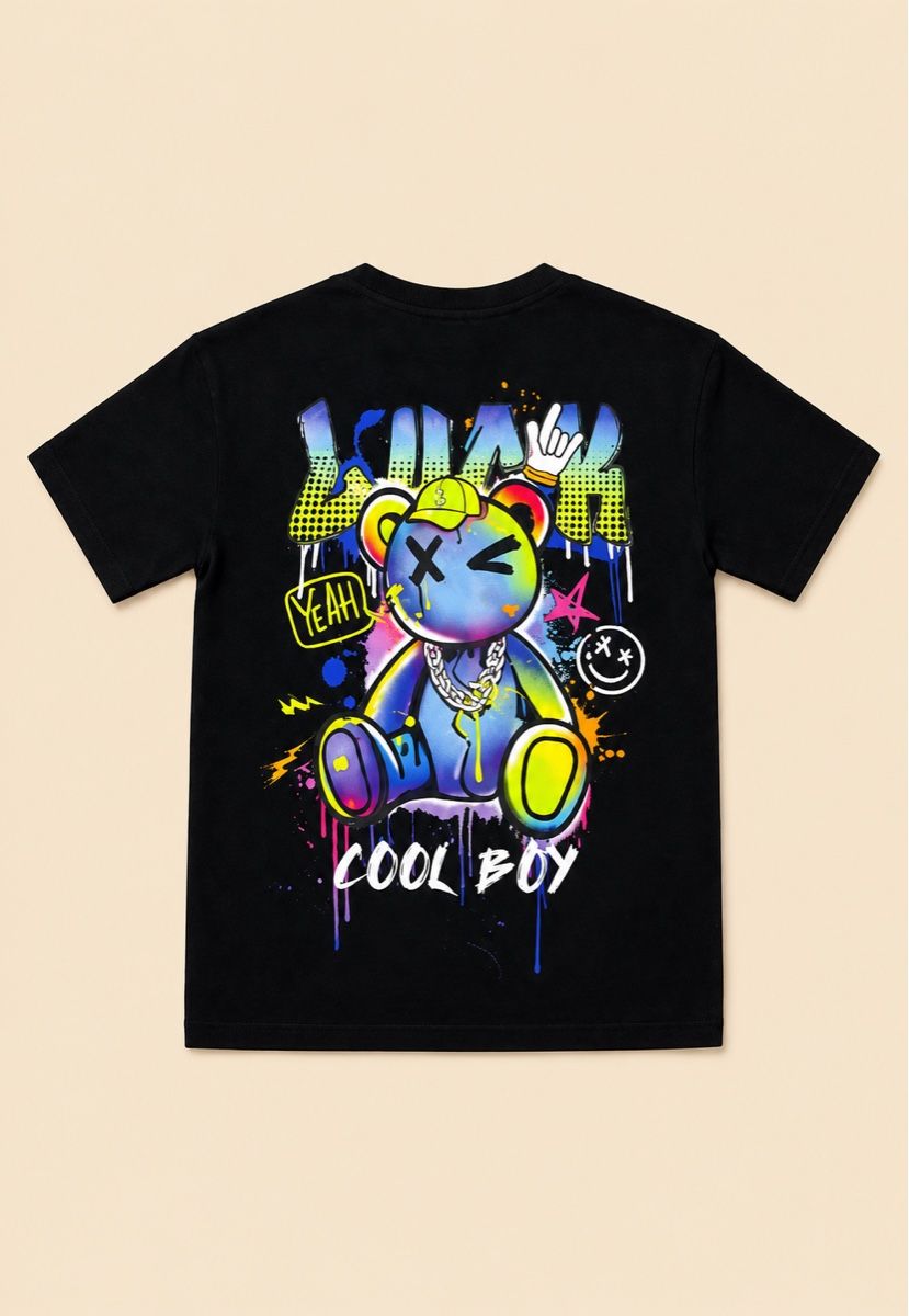 Camicie, T-shirt & Polo: T-SHIRT NOIR POUR ENFANT – Nuovo (secondo la descrizione) da Lausanne venduto da mar_6snp 2