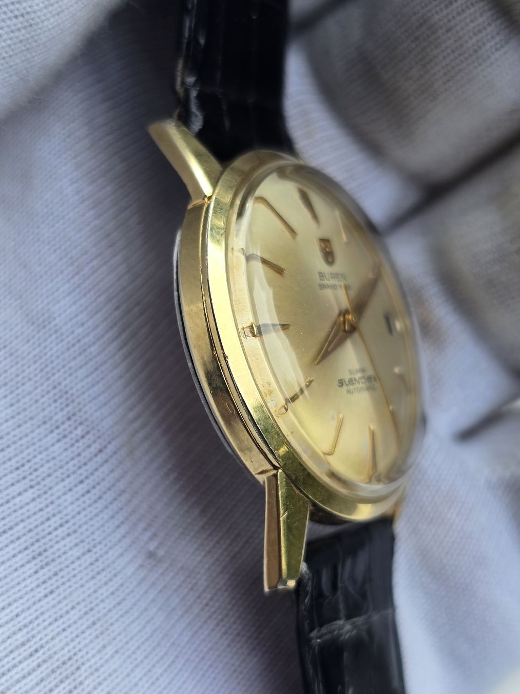 Swiss Orologi: Burent micro Rotor Grand Prix Super Slender  rare !! – Usato da Grand-Lancy venduto da Montre-Swiss 4