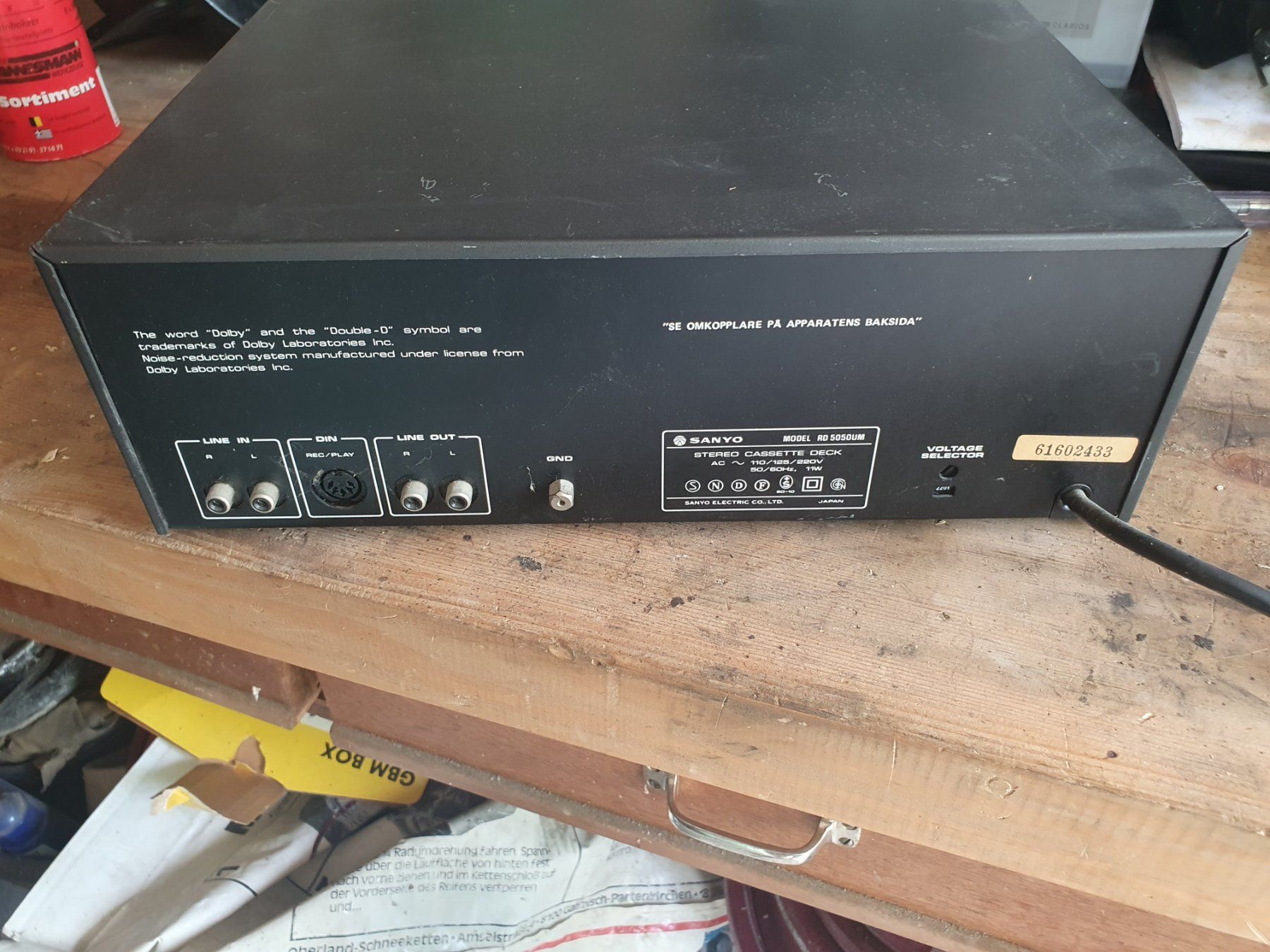 Musicassette: Sanyo Cassettendeck RD-5050 – Usato da oberbuchsiten venduto da Pajtimi14 1