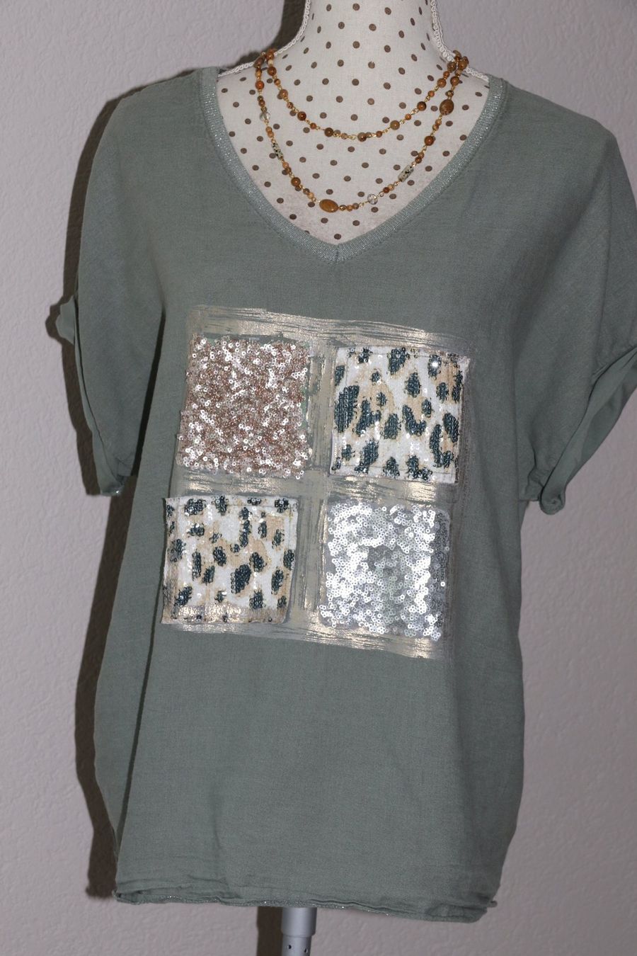 Camicette: Mega coole Bluse aus Leinen + Cotton Gr.M-L – Usato da Oberwil-Lieli venduto da Svetlana28 2