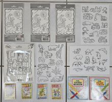 ≈275 Sticker/Bilder/Rätsel/Spiele (zum Ausmalen) UNBEMALT!!!