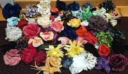 Über 50 Blumen zum Basteln,Dekorieren, Für Haare ,etc🏵💐🌸