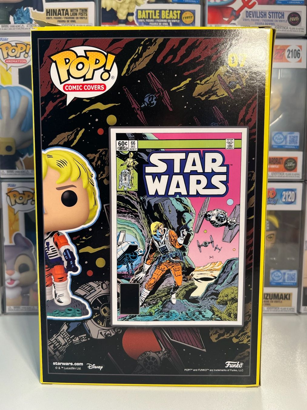Funko Statuette: Funko POP! Comic Covers Star Wars Luke Skywalker – Nuovo e nell'imballaggio originale da Le Mouret venduto da perfectbijou 2