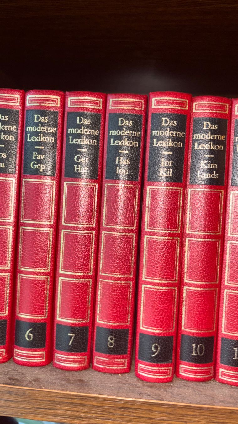 Libri: Grosse rote Lexikon-Sammlung - 25 Baende – Usato da Balsthal venduto da wasserente 5