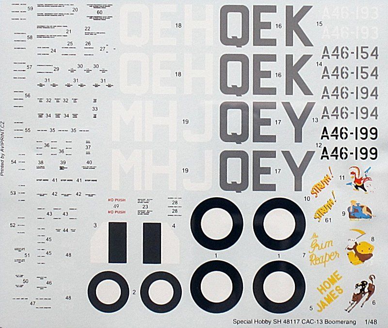 Kit di modellismo & Modellini statici: CAC CA-13 Boomerang 1/48 – Nuovo e nell'imballaggio originale da Bözen venduto da jackieoh 1