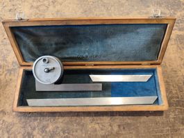Helios Winkelsucher mit Messuhr und Schiene Made in Germany
