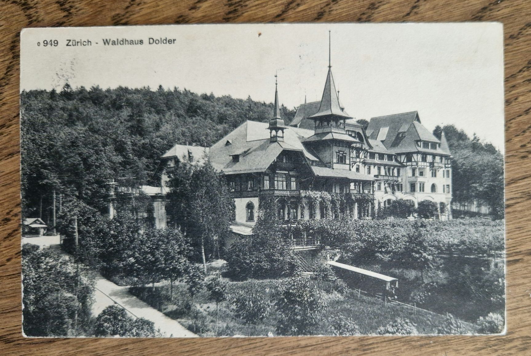 Cartoline postali: Zürich Waldhaus Dolder 1918 – Usato da Ebikon venduto da Donar50