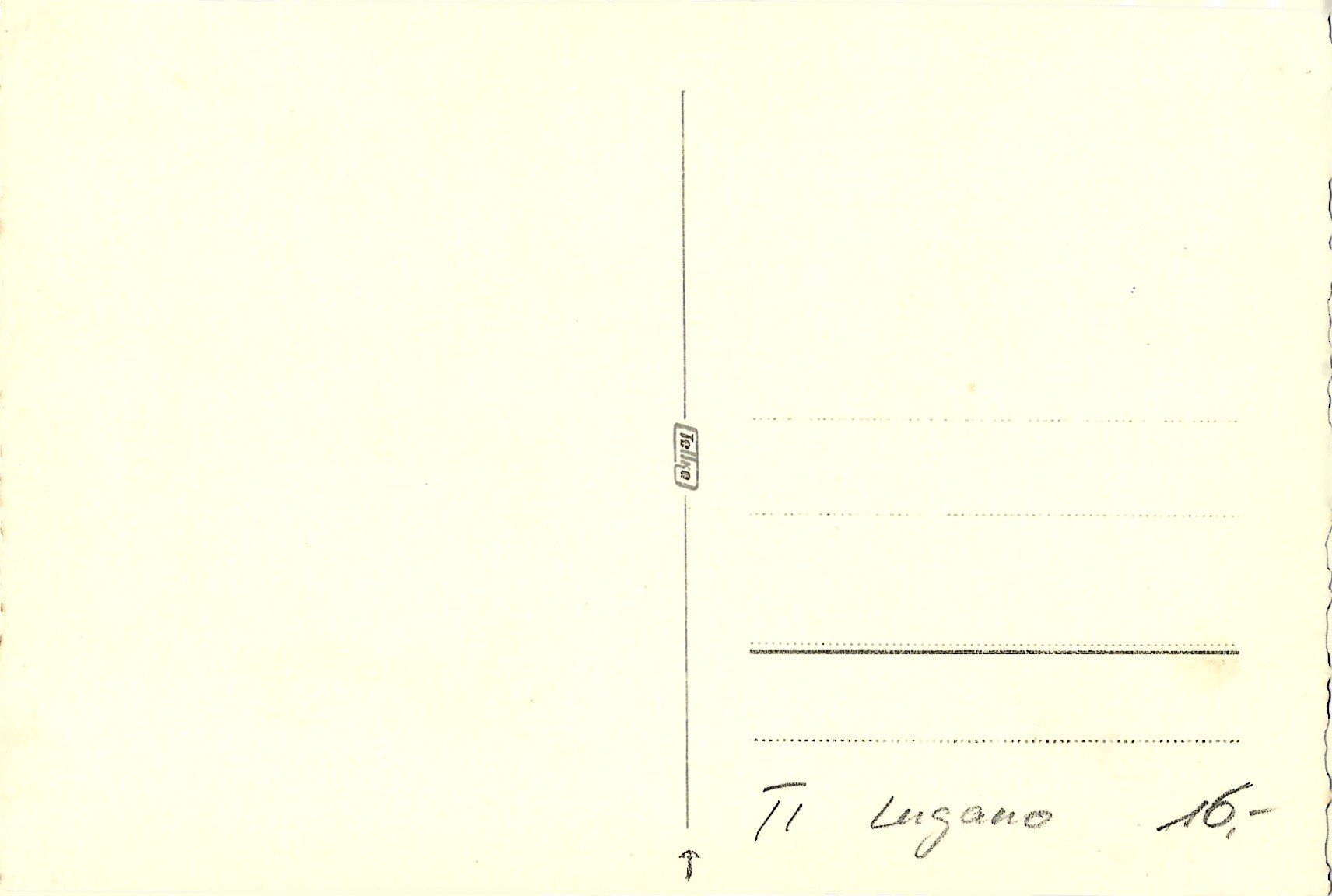 Cartoline postali: Lugano  -  Hotel  Restaurante  Rosamar – Usato da Bütschwil venduto da Jackson1A 1