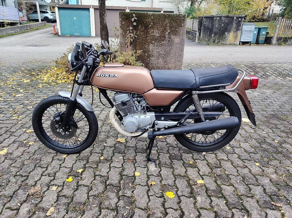 Honda Strada: Honda CB 125t ab MFK – Usato da Niederönz venduto da Kriese5452