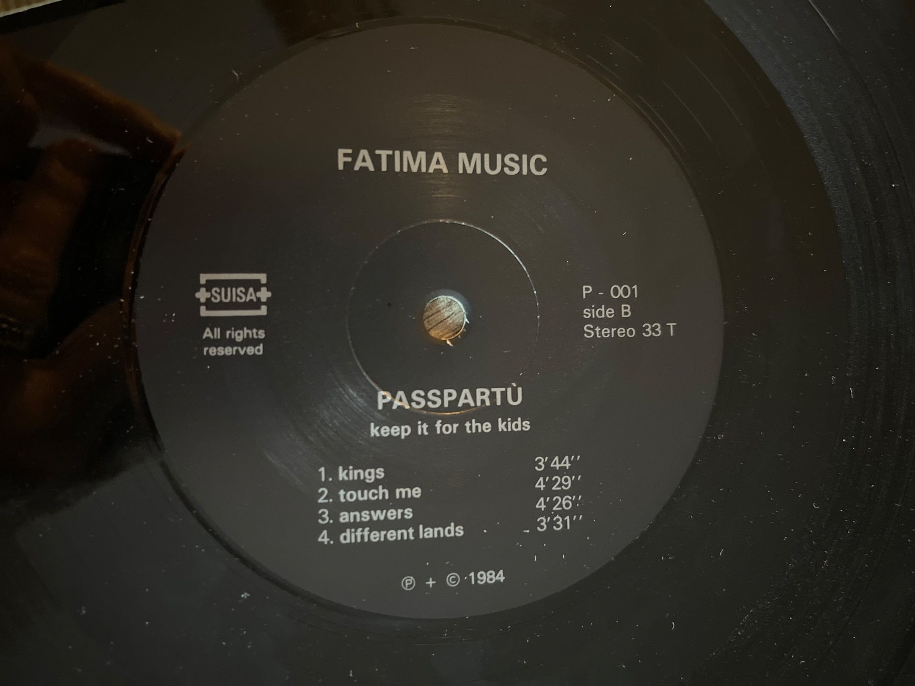 Dischi in vinile: A416/Passpartü - Keep it for the Kids – Usato da Frutigen venduto da Philippe_jsp 2