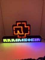 Lightbox lampe led RAMMSTEIN RGB