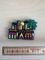Kühlschrankmagnet Miami 🌴 Städtemotiv für Sammler 🏖️ 2023