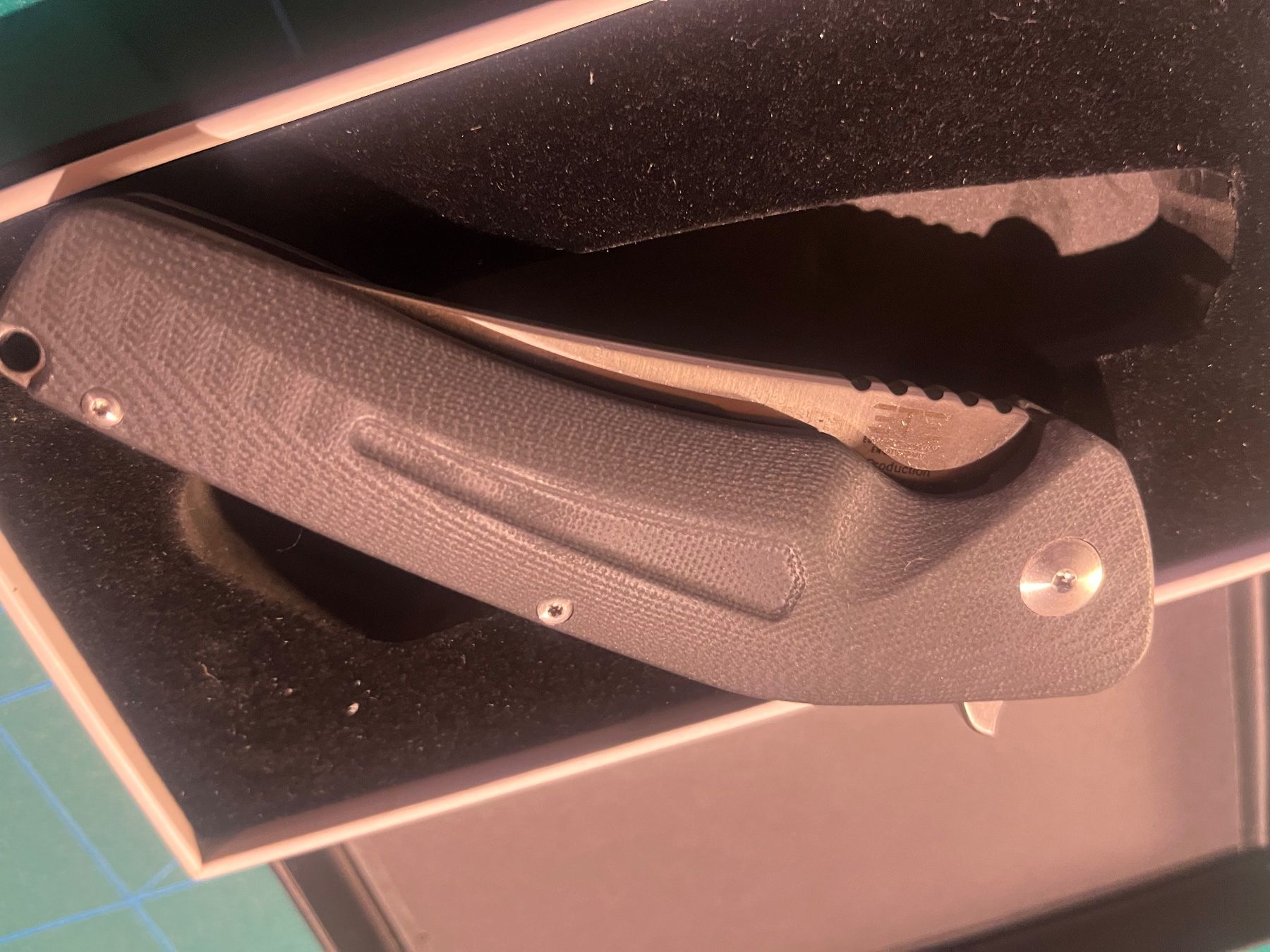 Accessori: ETE Jason Brous JB CQC Folder Messer – Nuovo e nell'imballaggio originale da St. Niklaus VS venduto da wildholzmann 4