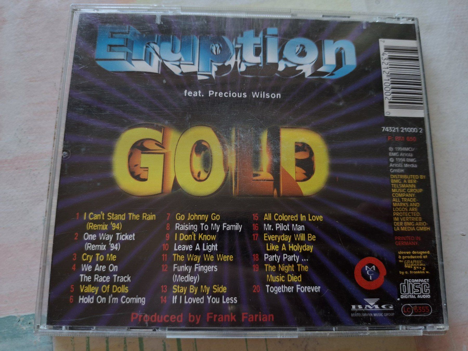 CD: Cd Eruption - Gold 20 super hits – Usato da Pully venduto da bro_n52j 1