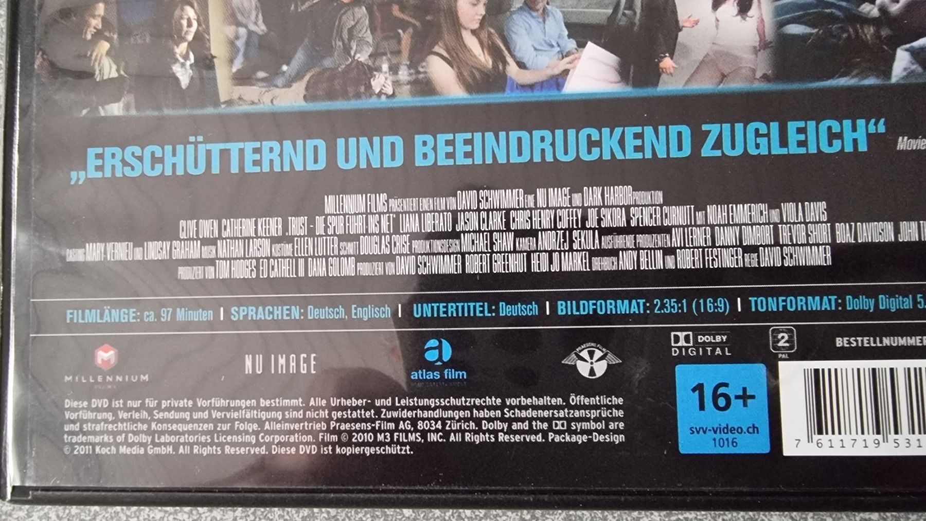 Alle DVDs: DVD Trust - Clive Owen – Gebraucht aus Oetwil am See von fineli2 1