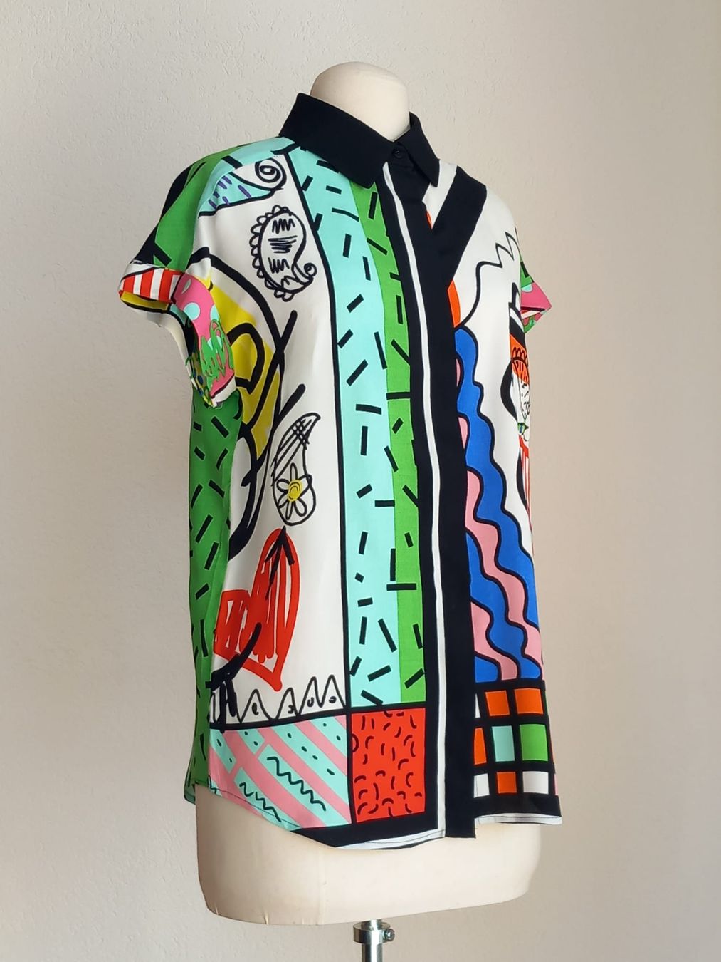 Desigual Camicette: Neue Bluse von Desigual Gr. XS – Nuovo (secondo la descrizione) da Winterthur venduto da Jopf1 2
