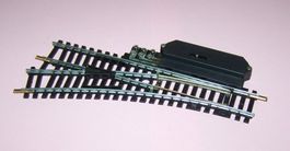 Lima H0 3051E elektr. Linksweiche, Profil 2,5 mm, geprüft