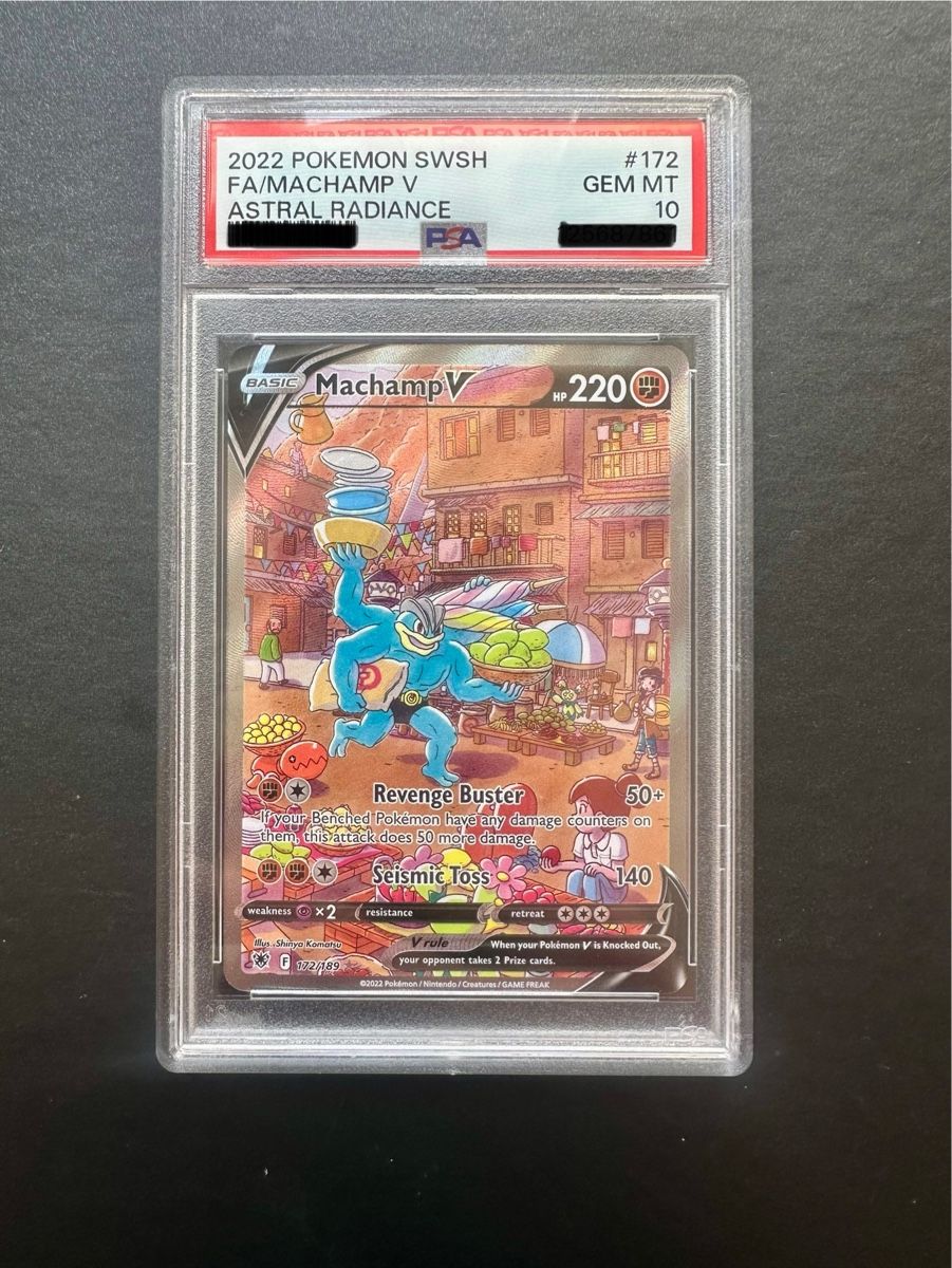 Pokémon Carte collezionabili: PSA 10 - Machamp V #172 - Astral Radiance – Usato da Bern venduto da HugoStiglitz11