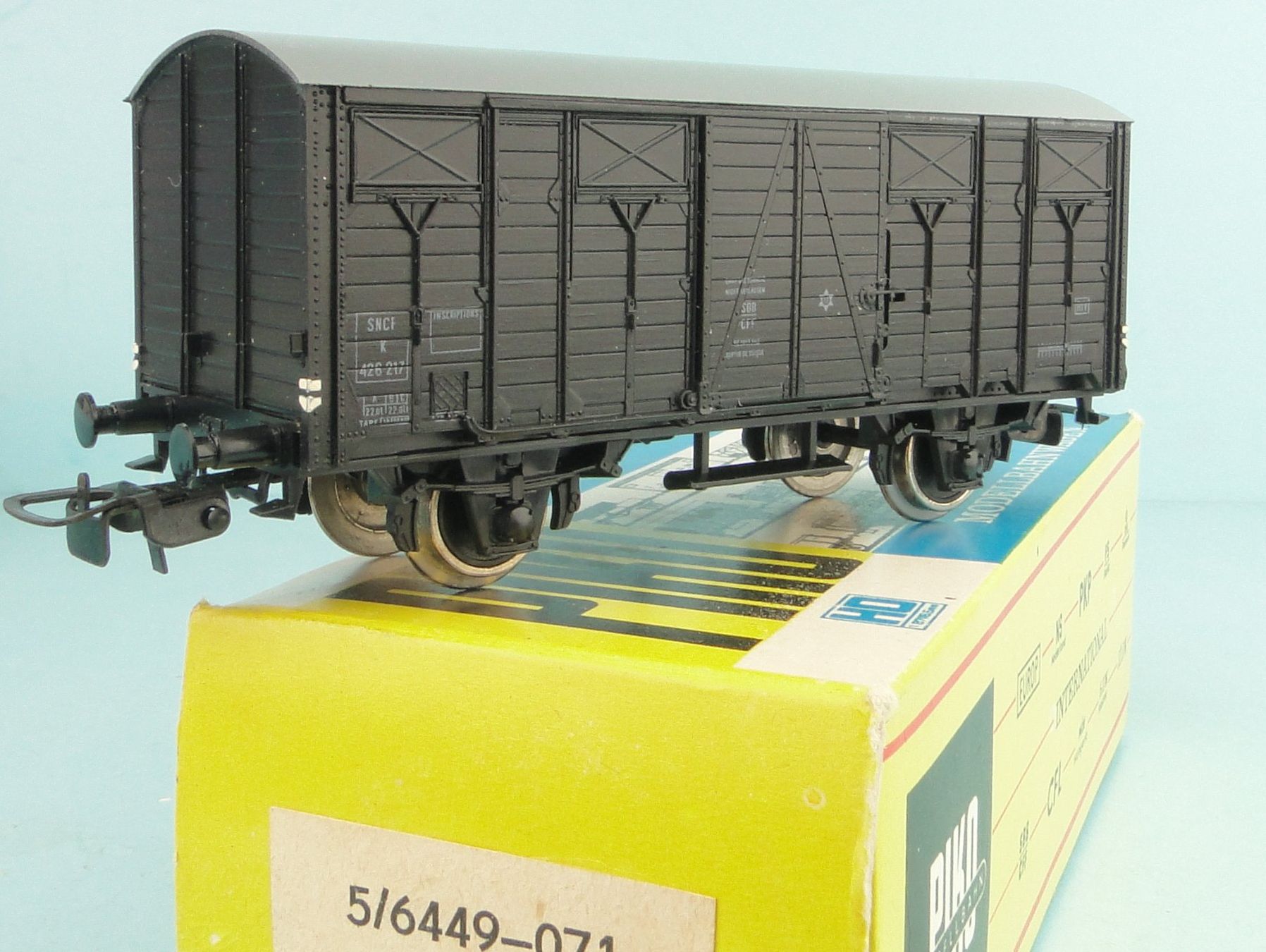 Piko Modellini di ferrovie: Piko H0 6449 SNCF K Güterwagen – Usato da Bülach venduto da cann11