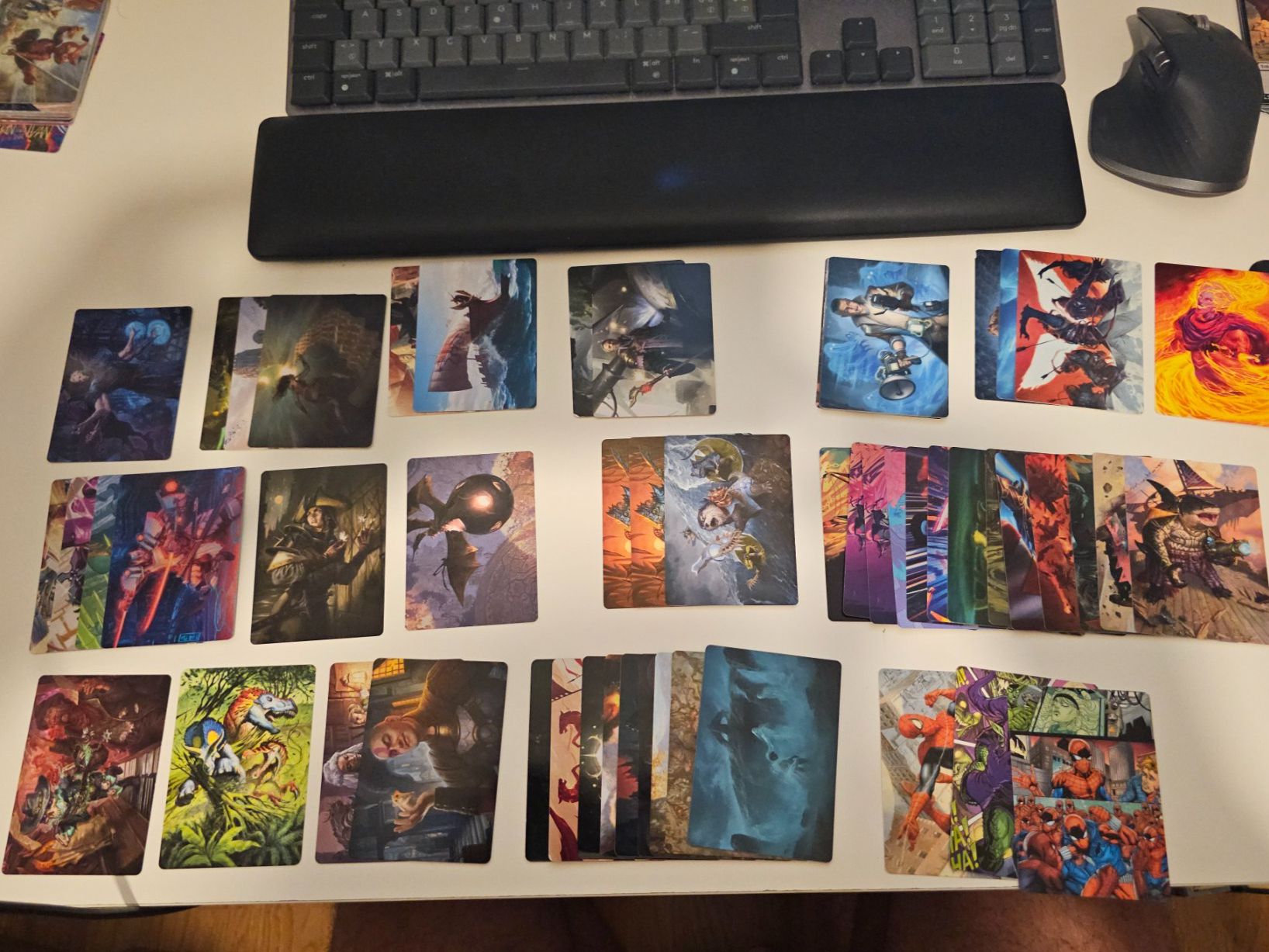 Magic The Gathering Sammelbilder & Trading cards: Magic The Gathering Art Series: 95 Karten – Neu (gemäss Beschreibung) aus Tägerschen von agraschi