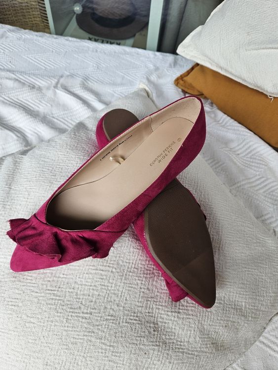 Sommerliche Ballerinas (magenta) 2