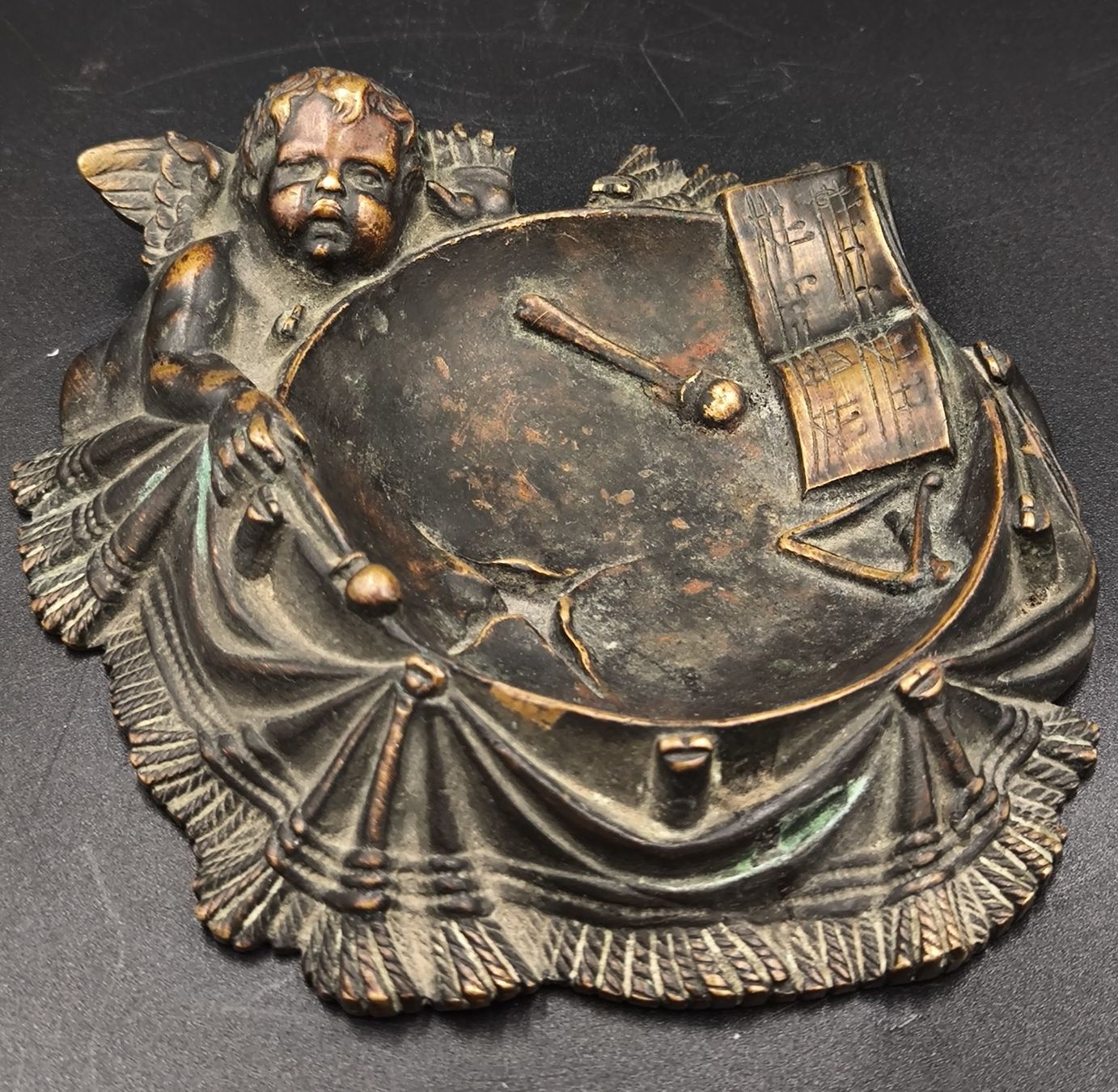 Sculture & Statue: Bronce Schale mit Engel – Usato da Rorschacherberg venduto da snOOpydOg11 1