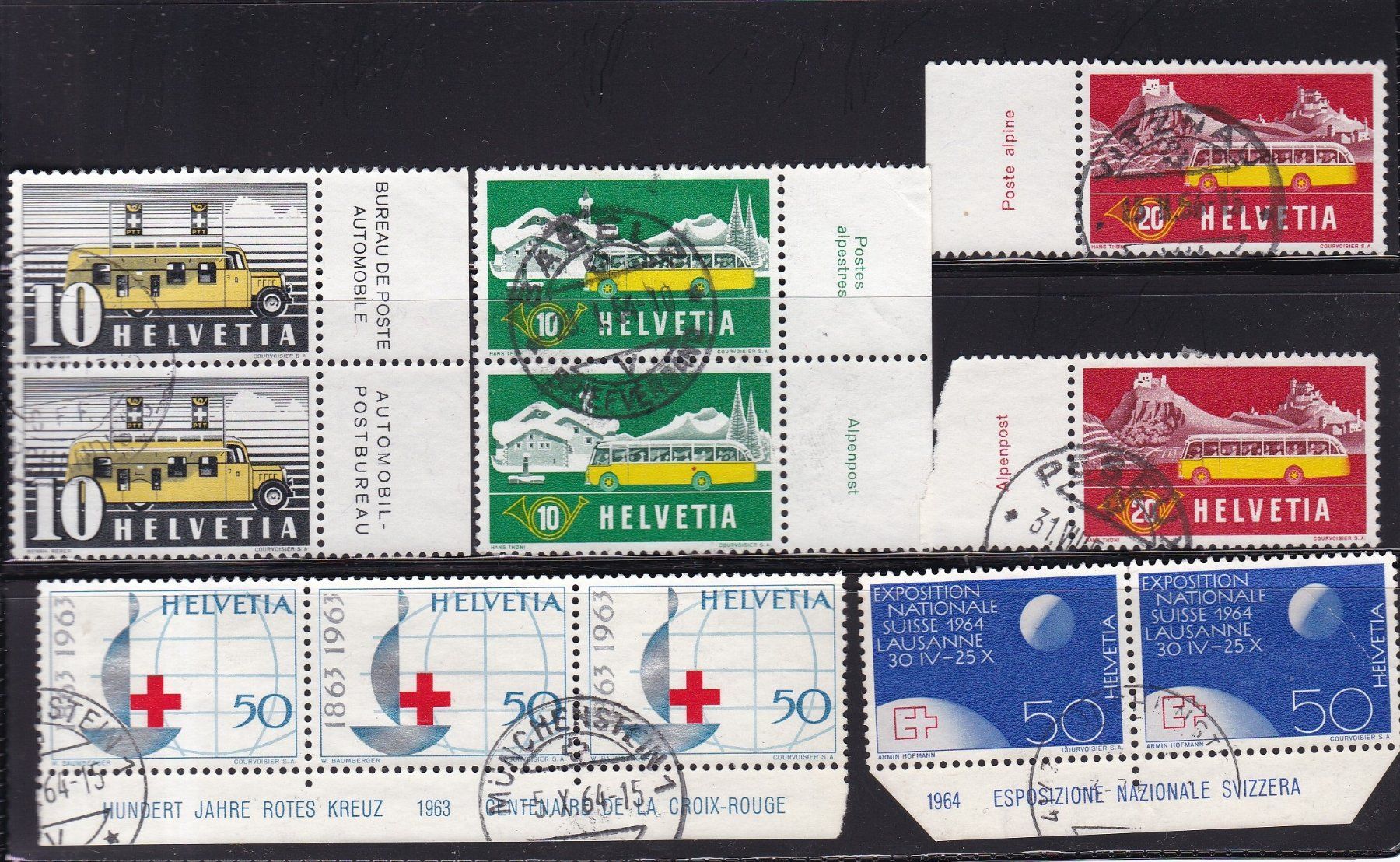 Tutti i francobolli: CH Briefmarken Lot "Anhänger" – Usato da Münchwilen AG venduto da Nesar 4