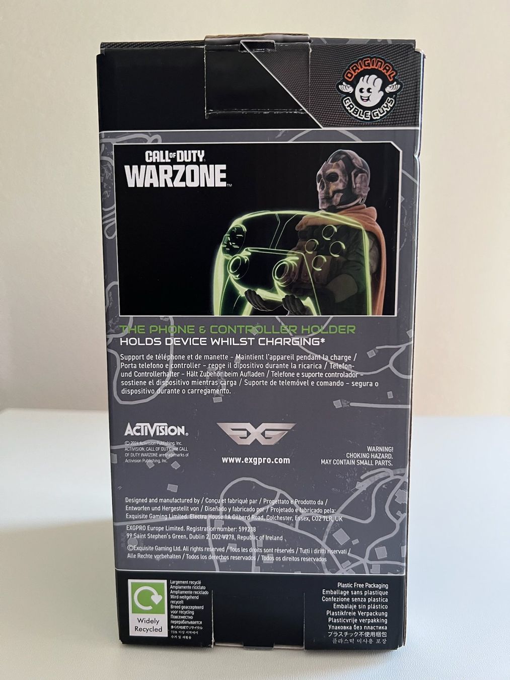 Statuette: Call of Duty Warzone Cable Guy Support Manette/Natel Ghost – Nuovo e nell'imballaggio originale da Le Mouret venduto da perfectbijou 2