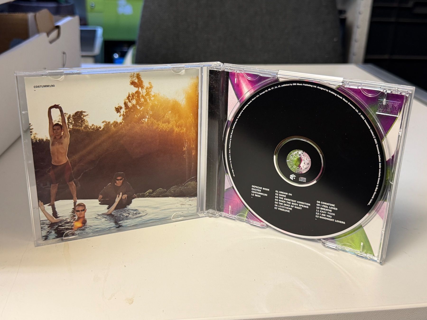 CD: Depeche Mode - Exciter - HB21C – Nuovo (secondo la descrizione) da Küsnacht ZH venduto da Jazztilldawn 2