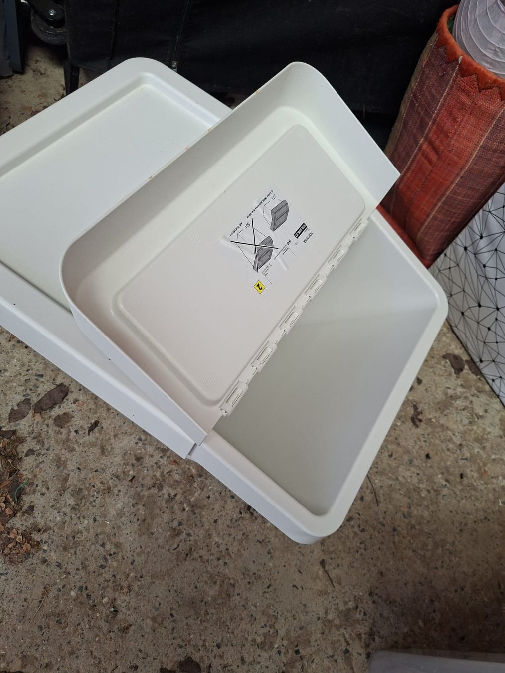 Casse di trasporto: Entsorgungsbox aus der IKEA – Usato da Schmiedrued venduto da lau_5zch 1