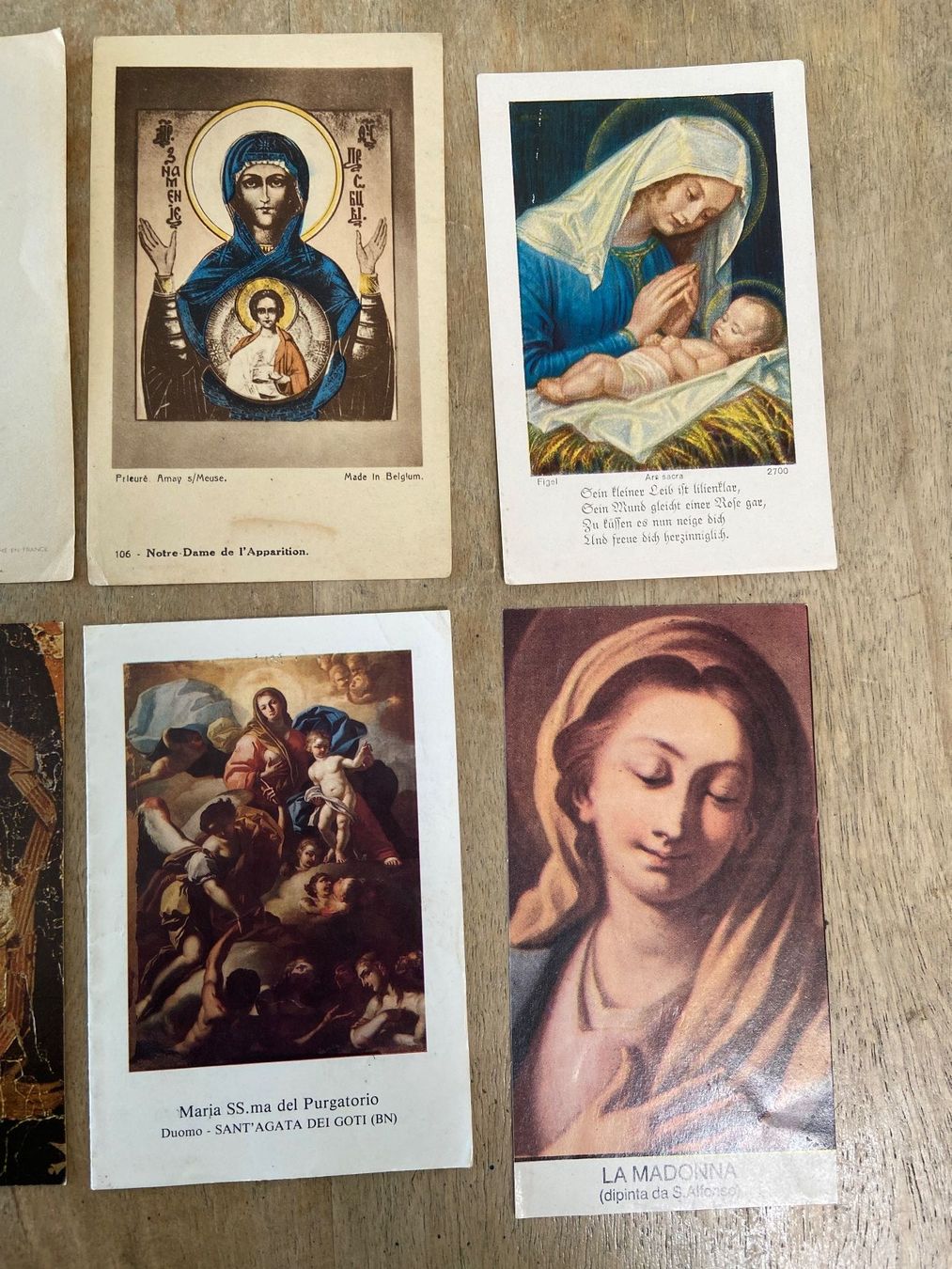 Foto & Immagini: 8 Andachtsbilder Madonna Maria Mutter Gottes – Usato da Luzern venduto da waterfront1 2