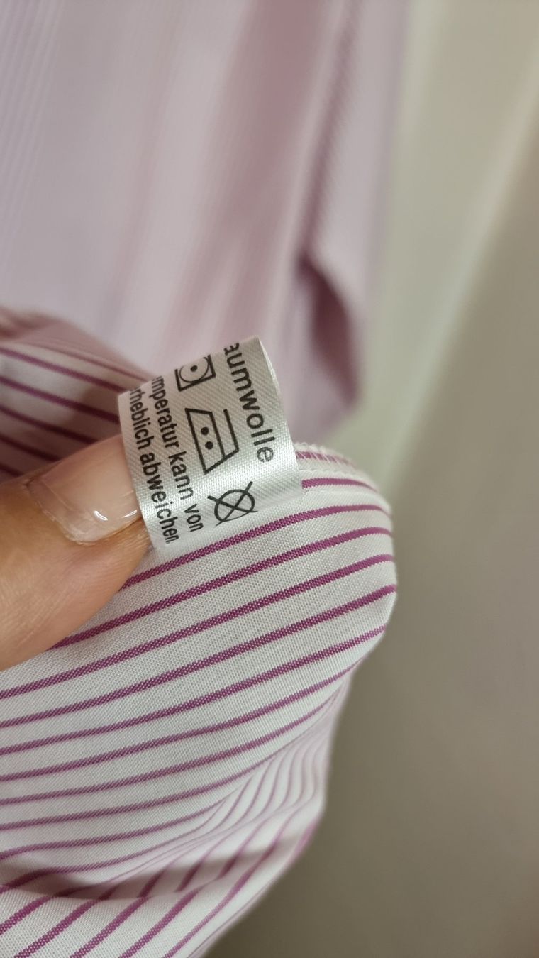 Walbusch Camicie: Walbusch Extraglatt Hemd, bügelfrei, gestreift – Usato da Wald ZH venduto da CapLux 6
