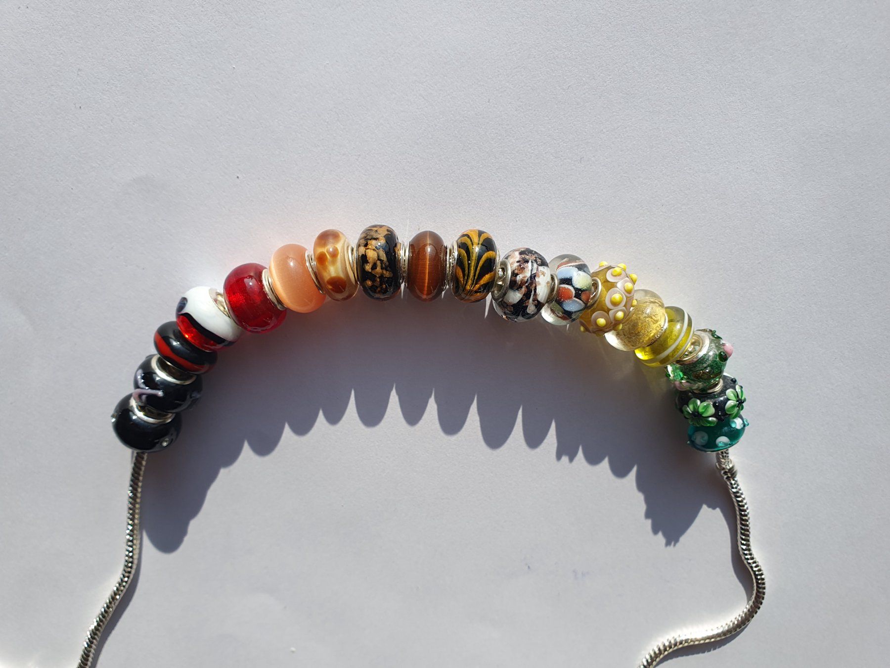 Perle (finte): Restposten Beads / Grosslochperlen 18 Stück – Nuovo e nell'imballaggio originale da St. Margarethen TG venduto da LuanaKa 2