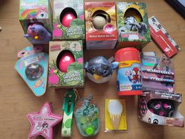 14 teiliges Set Spielzeug Knete, Ei, Notizen, Ball Neu