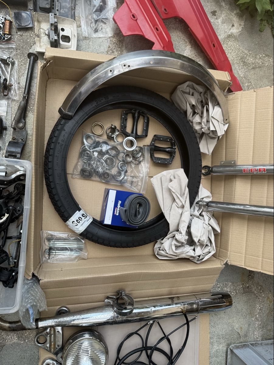 Puch Pièces pour mobylette: Puch maxi lot de pièces – D'occasion à Valeyres-sous-Rances par gegg 7