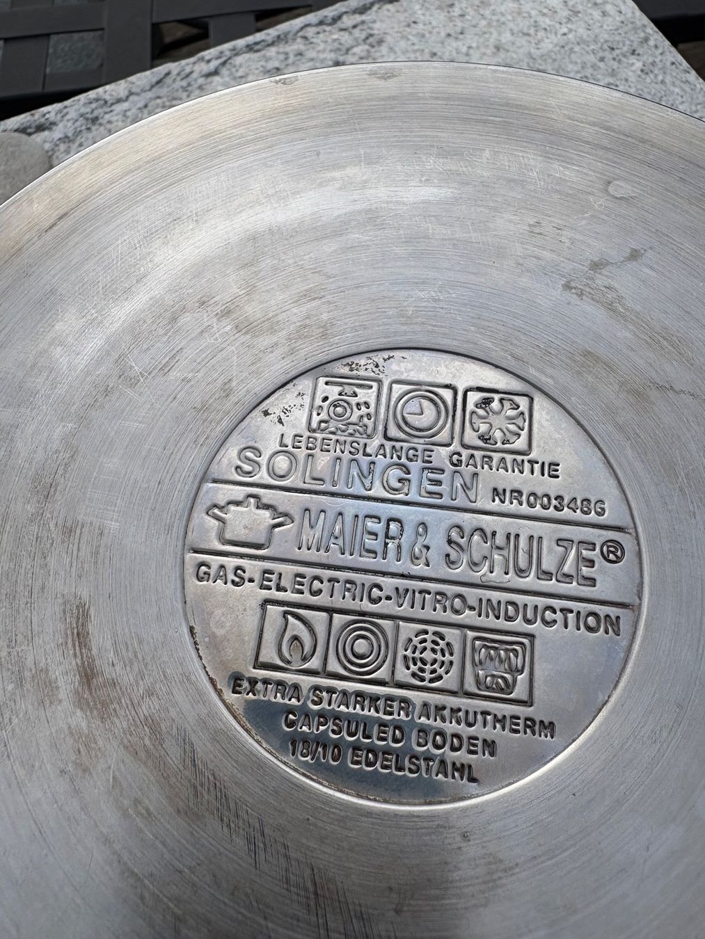 Töpfe: Großer Edelstahlkochtopf mit Thermo Control – Gebraucht aus Solothurn von See203 2