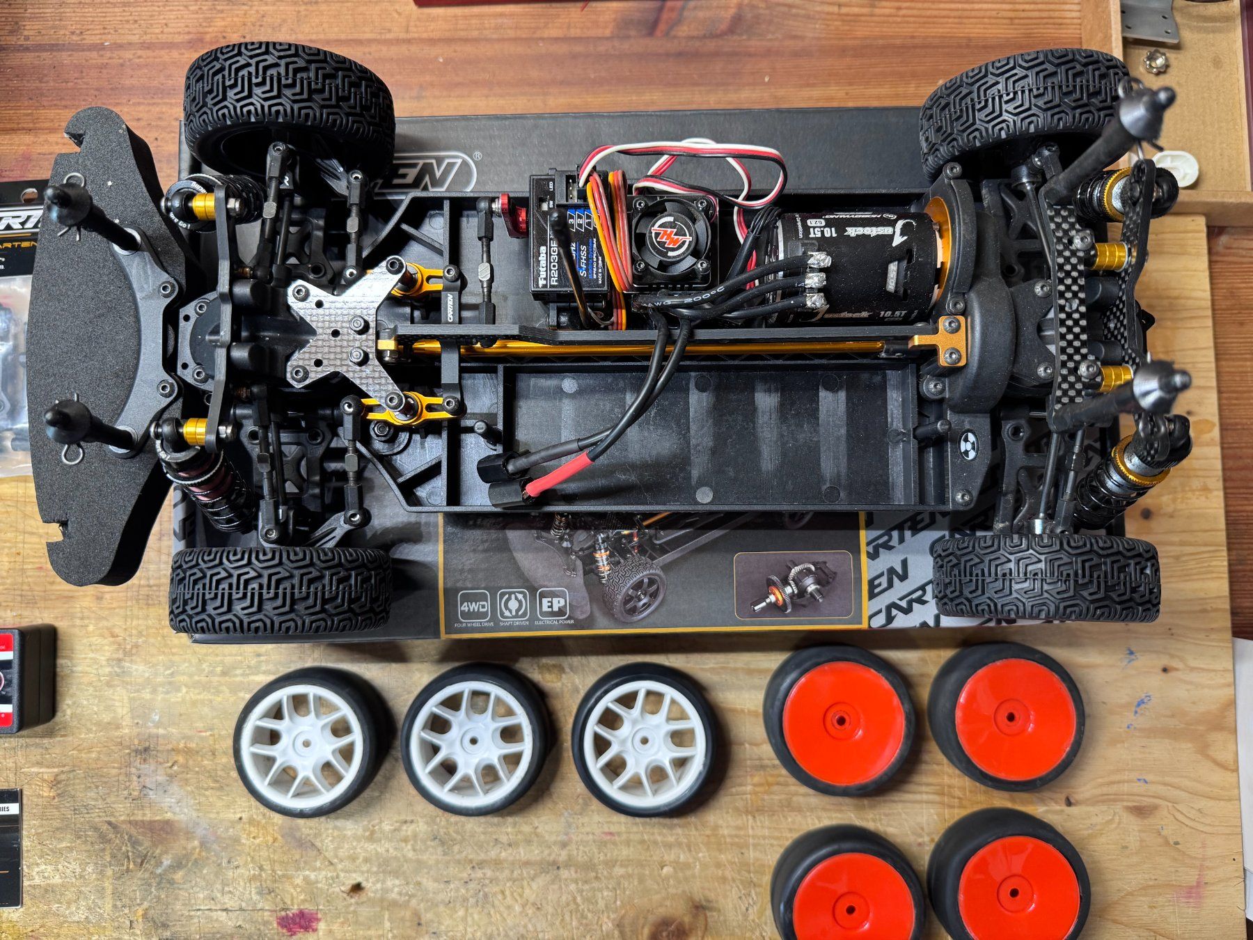 Hobbywing RC Modellbau: RC Rallye Auto komplett – Gebraucht aus Rafz von Splitfire 9