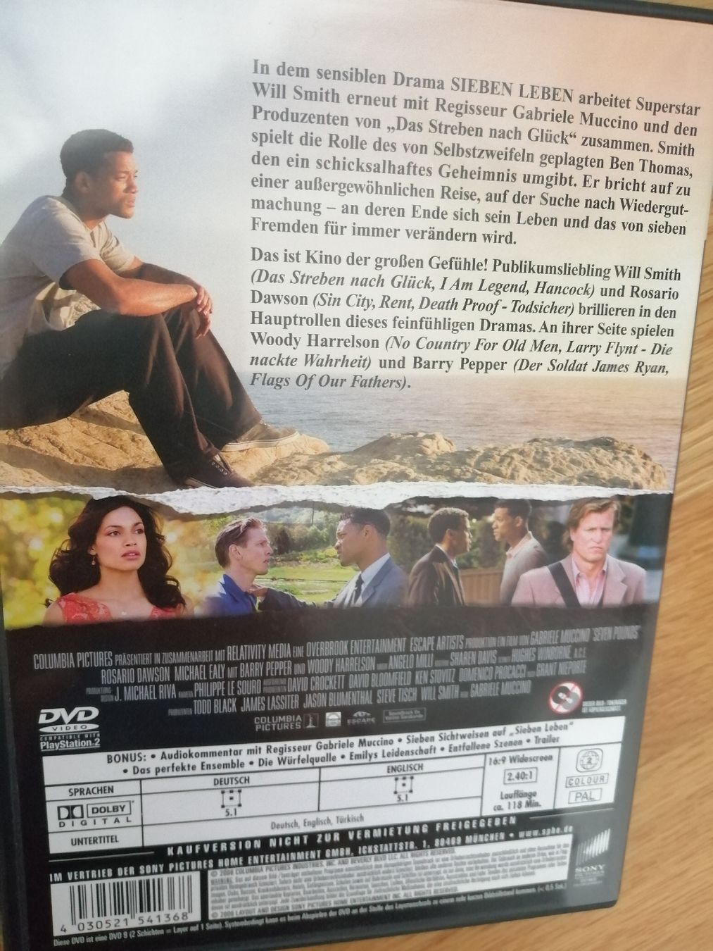 Tutti i DVDs: Sieben Leben DVD – Usato da Windisch venduto da mer_6cjk 1