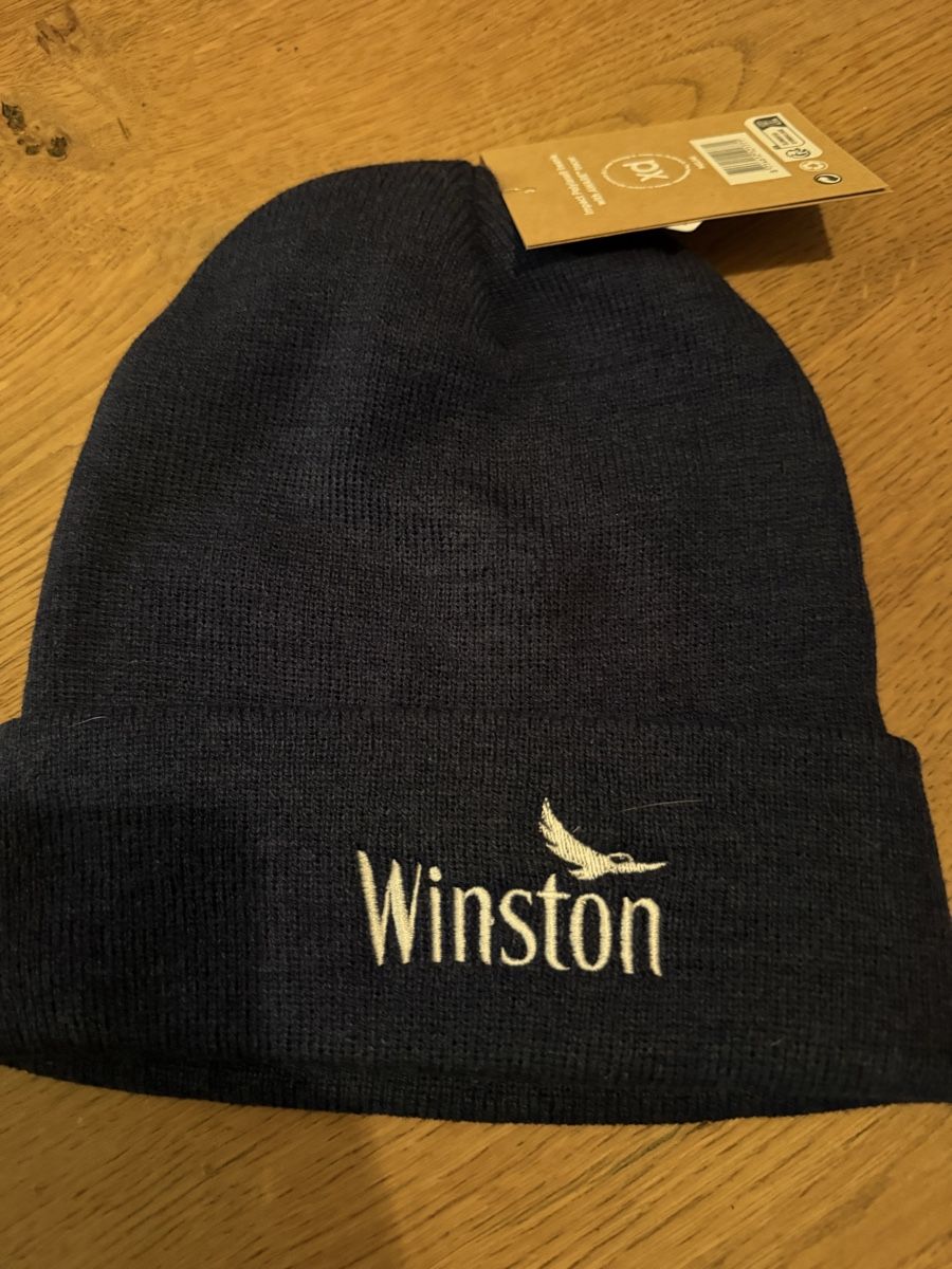 Copricapi, berretti & cappellini: Bonnet Winston bleu marine – Nuovo e nell'imballaggio originale da Givisiez venduto da Scilliam