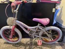 Kinderfahrrad Avigo rosa silber 16 Zoll gebraucht