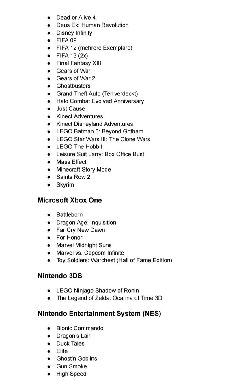 Console: Das ultimative GamingParadies: Riesige Retro-, Tech-Sammlung – Usato da Horw venduto da Human78 3