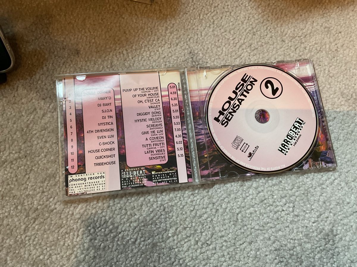 CDs: House Sensation 2 – Gebraucht aus Grub SG von Vinciguerra 2