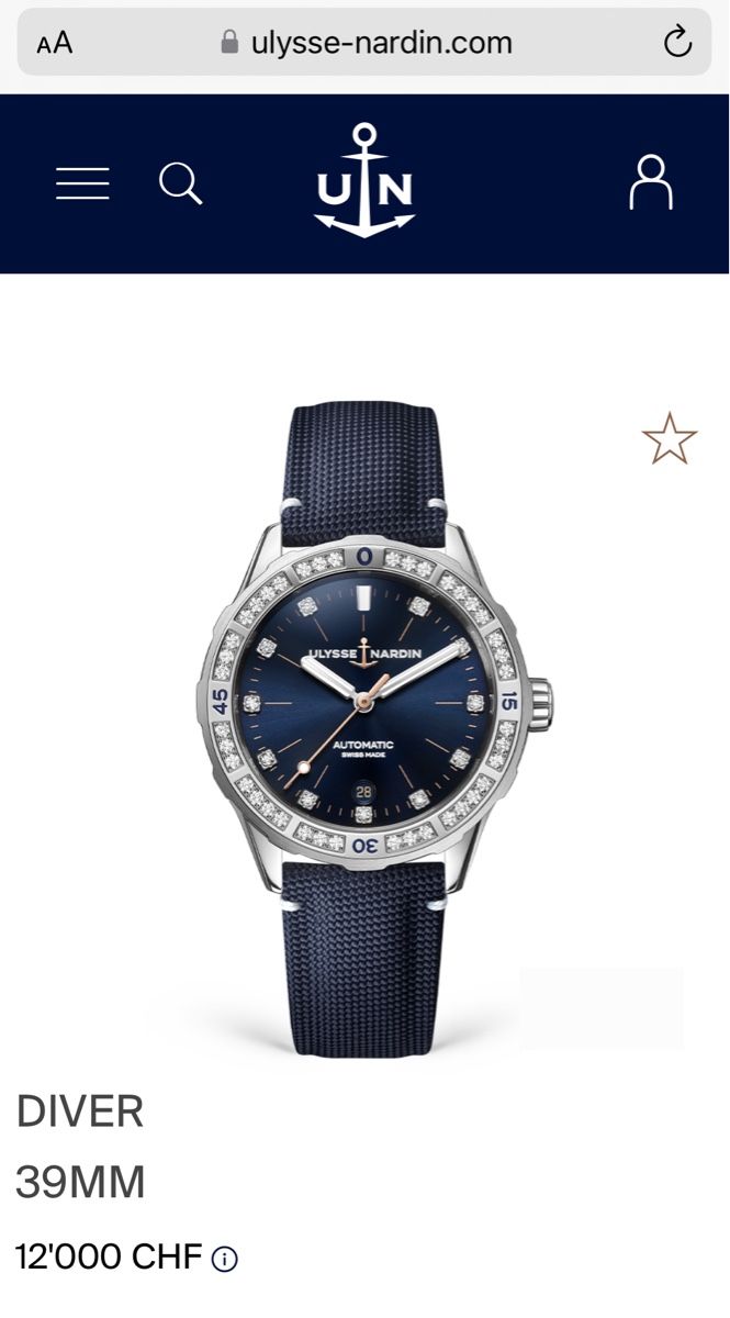 Ulysse Nardin Uhren: Ulysse Nardin Diver – Neu (gemäss Beschreibung) aus La Chaux-de-Fonds von GabrielaKlein 6