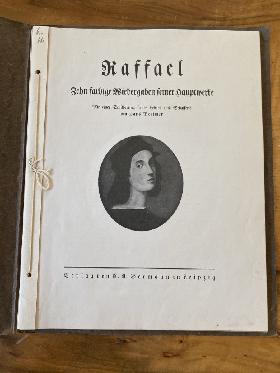 Libri: Seemans Künstlermappe - Raffael, Erste Mappe – Usato da Dübendorf venduto da Montclair 1